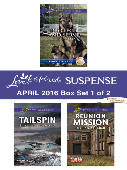Title details for Harlequin Love Inspired Suspense April 2016, Box Set 1 of 2 by Terri Reed - Wait list